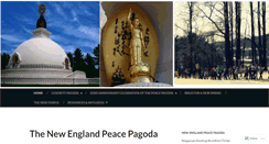 Desktop Screenshot of newenglandpeacepagoda.org